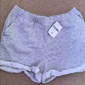comfy grey shorts